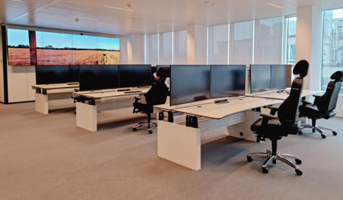 dispatching desk controlroom Belgium